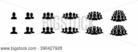 People Icons. People Vector Icons, Isolated. People. Man And Woman. Business Persons Symbols. Team O