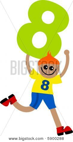 Number eight kid