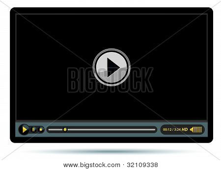 Black Video Player