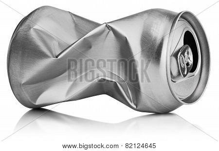 Crumpled Empty Can