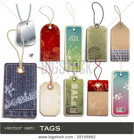 vector set: tags - 10 items