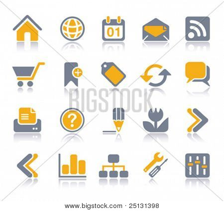 VECTOR Internet / Web Icon set | Veeta series