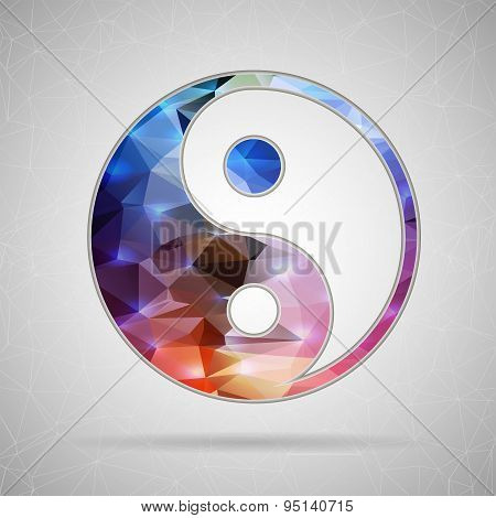 Abstract Creative concept vector icon of for Web and Mobile Applications isolated on background. Vec