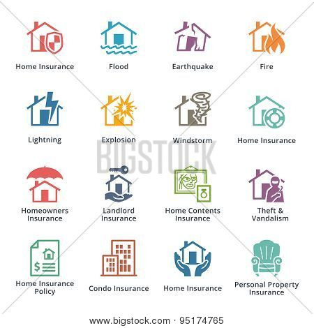 Home Insurance - Colored Series