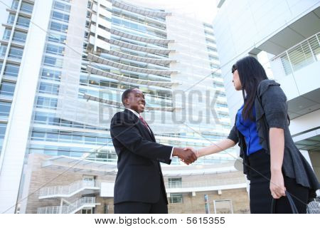 Diverse Business Team At Office