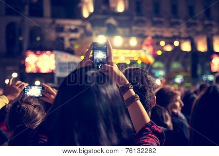 Crowd At Concert