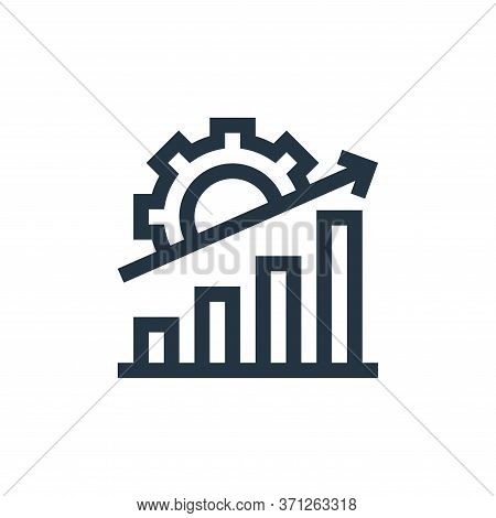 Data Analytics Vector Icon. Data Analytics Editable Stroke. Data Analytics Linear Symbol For Use On 