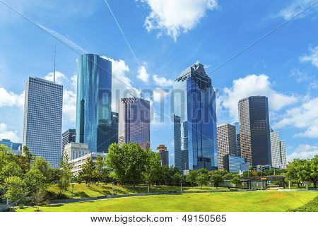 Skyline Of Houston, Texas