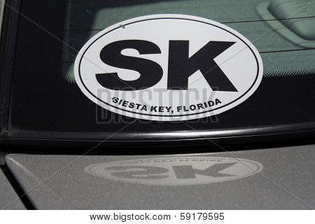 Siesta Key Sticker