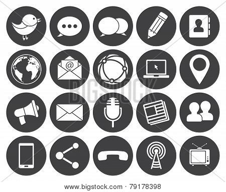 Media And Communication Icons