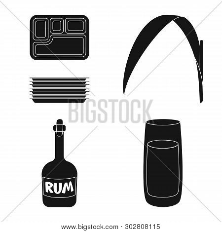 Vector Design Of Sucrose And Technology Symbol. Collection Of Sucrose And Cane Stock Vector Illustra