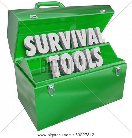 Survival Tools Green Toolbox Learn Skills Tips Survive