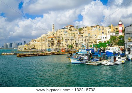 Jaffa Port And Of The Old City Of Jaffa