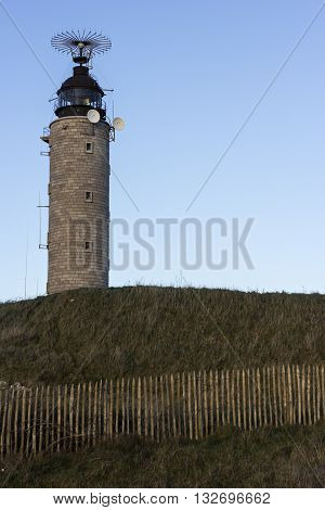 Cap Gris Nez Lighthouse in France in Europe