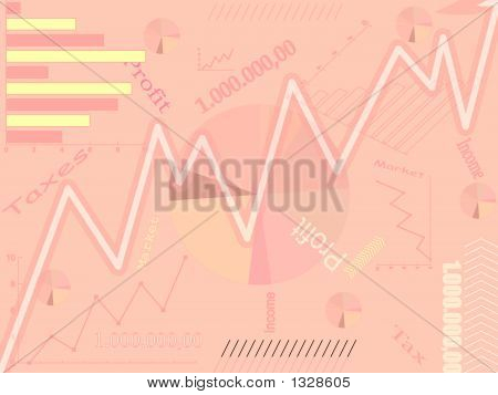 Zakelijke abstracte achtergrond - vectorillustratie