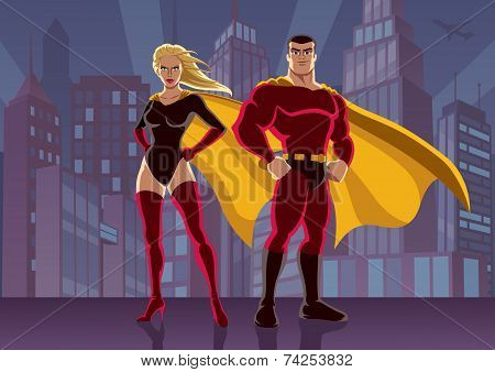 Superhero Couple 2