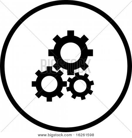 gears engaged symbol