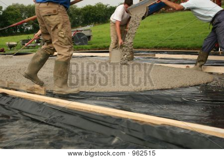 Laying Concrete