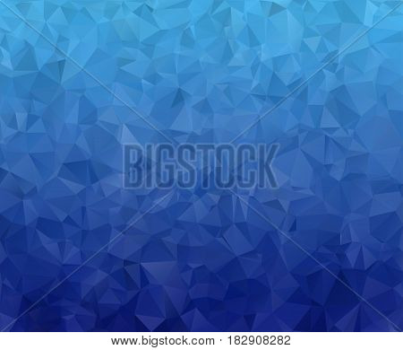 Geometric Rumpled Triangular Low Poly Origami Style Gradient Illustration Graphic Background. Vector