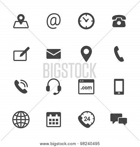 Contact Icons