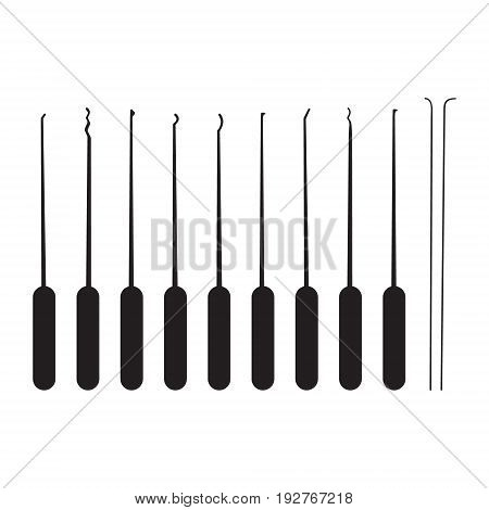 Thief Lockpicks Vector