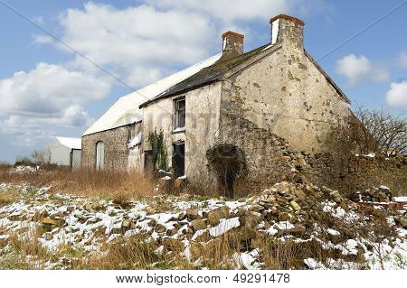 Old Derelict Farm Building.