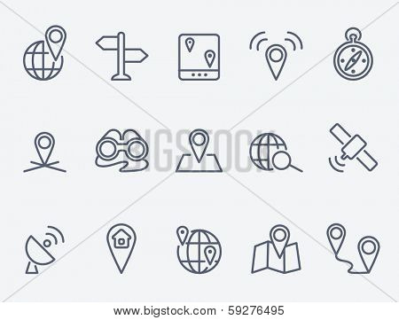 Location icons