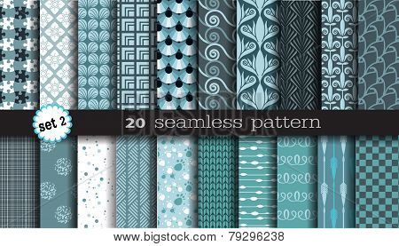 20 Seamless Pattern Set 2