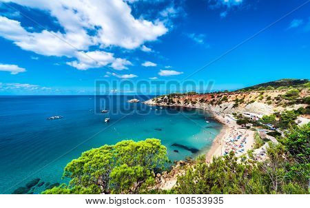 Cala D'hort Beach Of Ibiza