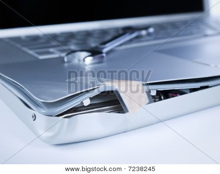 Damaged Laptop