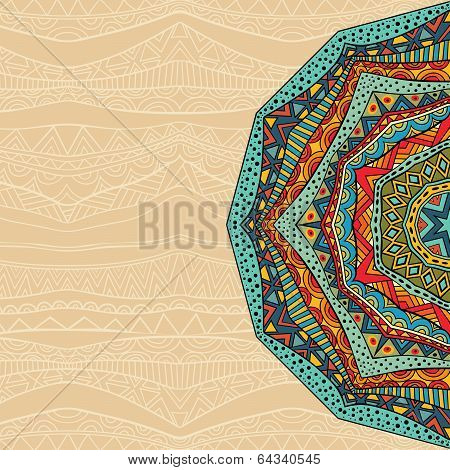 Ethnic Abstract Background