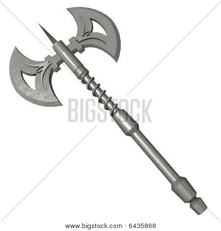 Ornate Double Axe