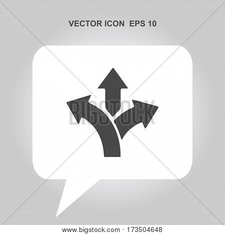 three-way direction arrow illustration. three-way direction arrow vector. three-way direction arrow icon. three-way direction arrow. three-way direction arrow icon vector. three-way direction arrow icons. three-way direction arrow set. three-way direction