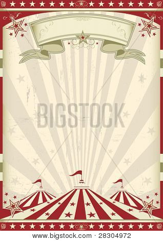 Vintage circus. circus vintage juliste mainonta