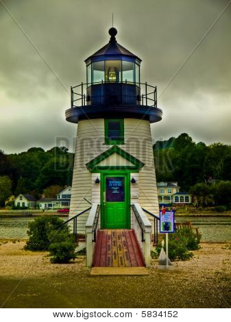 Lighthouse at Mystic Seaport