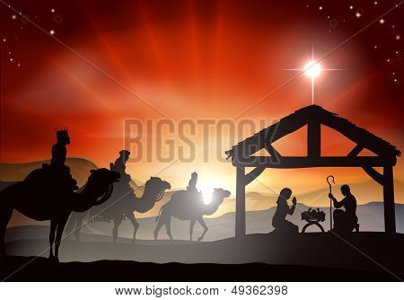 Christmas Nativity Scene