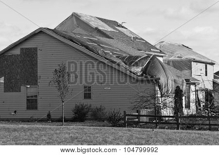 Tornado Storm Damage III - Catastrophic Wind Damage from a Midwest Tornado