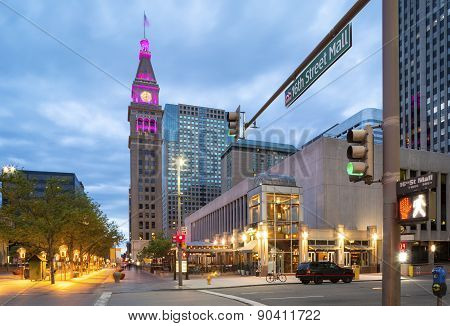 Denver Downtown, Colorado, Usa