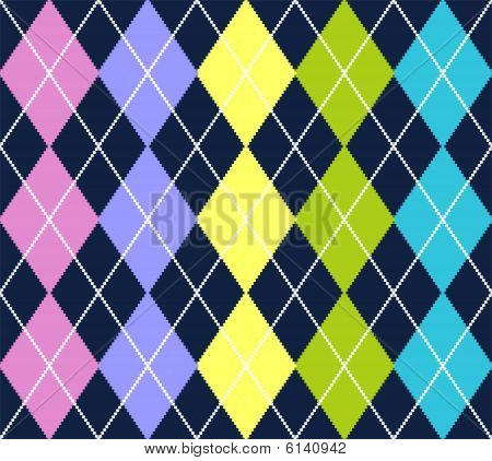 Vector argyle pattern