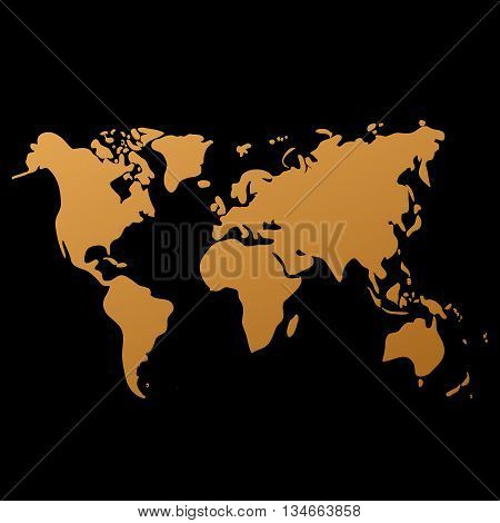 Vector world map on black background doodle. World map vector. World map eps. World map design. World map art. World map illustration. World map sign. World map flat. World map picture.