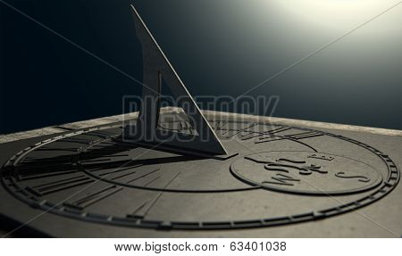 Sundial Lost In Time