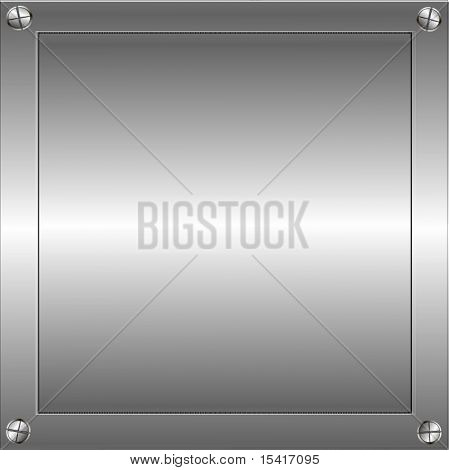 Vector Metal Plate