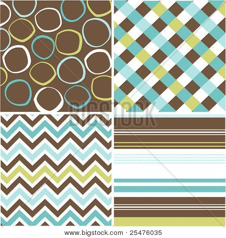 seamless patterns with fabric texture