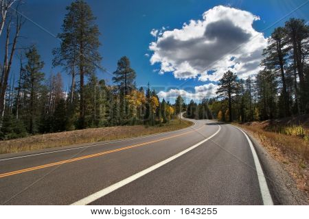 Cloud Above Highway.