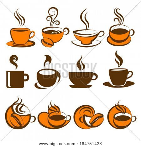 Coffee. Elements for design. Vector illustration.