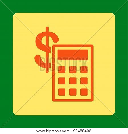 Calculation Icon from Commerce Buttons OverColor Set