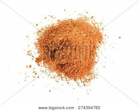 Coconut Sugar, Also Known As Coco Sugar, Coconut Palm Sugar, Coco Sap Sugar Or Coconut Blossom. Isol