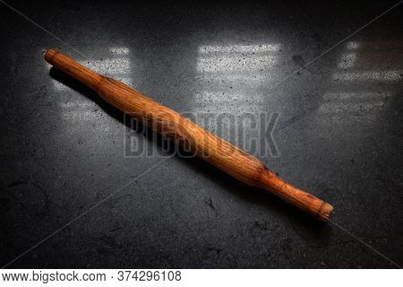 Picture Of Handmade Wooden Dough Rolling Pin