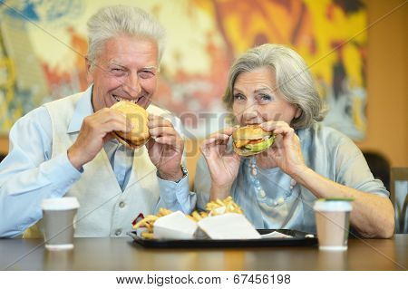 beautiful elderly couple