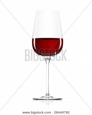 glass of red wine